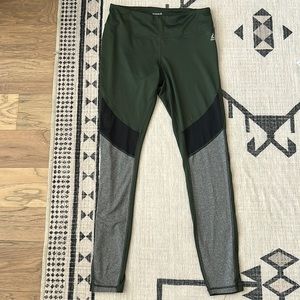 Army Green/Black/Gray Reebok Leggings